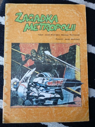 Zdjęcie oferty: Unikat komiks PRL 1989, Zagadka Metropolii