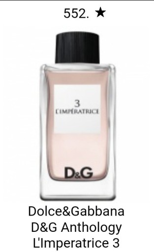 Zdjęcie oferty: Perfumy Glantier Premium 552 Kwiatowo-Wodne