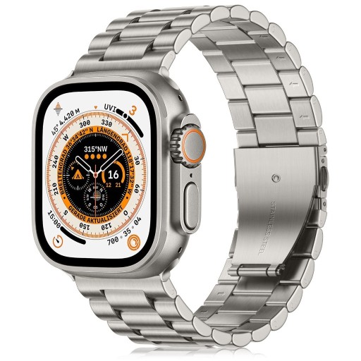 Zdjęcie oferty: Metalowy pasek kompatybilny z Apple Watch 49 mm 