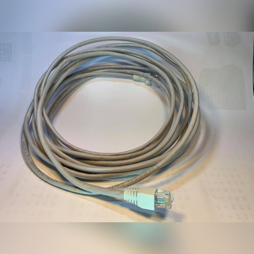 Zdjęcie oferty: Kabel Sieciowy UTP 5e SZARY 10m