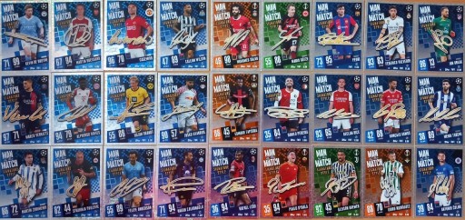 Zdjęcie oferty: TOPPS MATCH ATTAX 2024 MAN OF MATCH KOMPLET 27 SZT