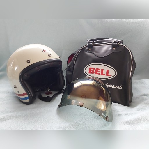 Zdjęcie oferty: Kask Bell 500 custom L blitwell włókno szklane