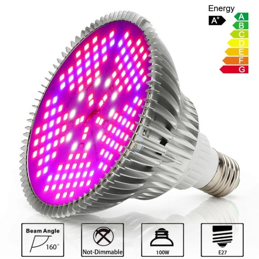 Zdjęcie oferty: Żarówka E27 150 led do uprawy roślin full spectrum