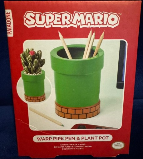 Zdjęcie oferty: Mario pojemnik na długopisy i doniczka
