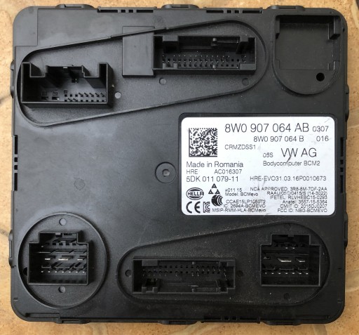 Zdjęcie oferty: Audi Bodycomputer BCM2 8W0907064AB