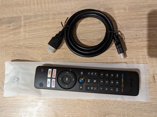 Zdjęcie oferty: Nowy pilot do Smart 4K Vectra +kabel Hdmi Android