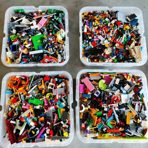 Zdjęcie oferty: Mega mieszanka klocków Lego i innych 19 KG