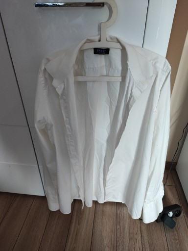 Zdjęcie oferty: Koszula biała na spinki Lancero 176/182 kołnierz43