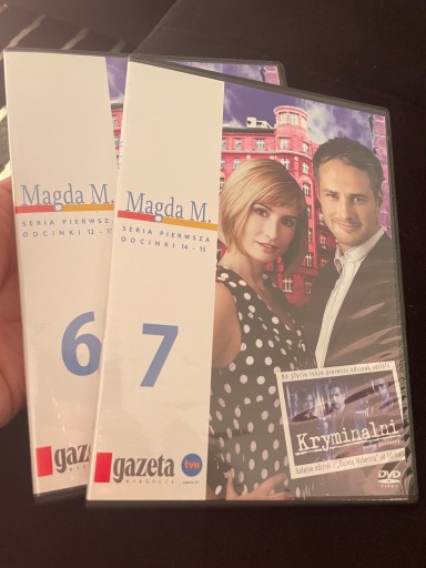 Zdjęcie oferty: Zestaw DVD Magda M. cz. 6 i 7