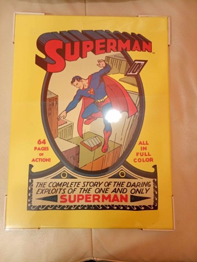 Zdjęcie oferty: Superman - Obraz na płótnie 30x40 cm
