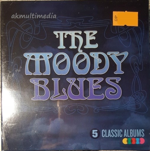 Zdjęcie oferty: The Moody Blues 5 Classic Albums CD nowy w folii