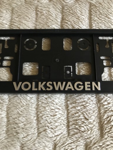 Zdjęcie oferty: 2x 3D ramka tablicy rejestracyjnej Volkswagen 