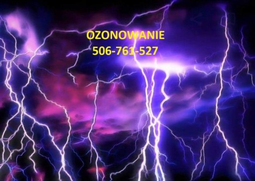 Zdjęcie oferty: Ozonowanie  likwiduje nieprzyjemne zapachy wirusy 