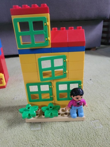 Zdjęcie oferty: Klocki Lego Duplo domek tory do kolejki