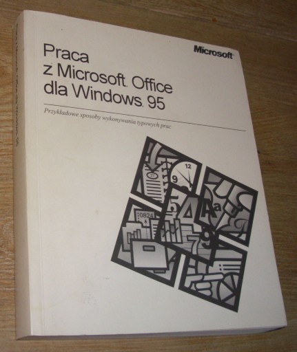 Zdjęcie oferty: Praca z Microsoft Office dla Windows 95