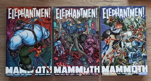 Zdjęcie oferty: Elephantmen Mammoth 1-3 (komplet) 