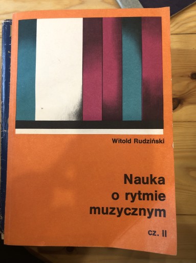 Zdjęcie oferty: Nauka o rytmie muzycznym cz2 W. Rudziński
