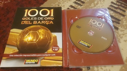 Zdjęcie oferty: FC Barcelona 4 DVD 1001 goli piłka nożna