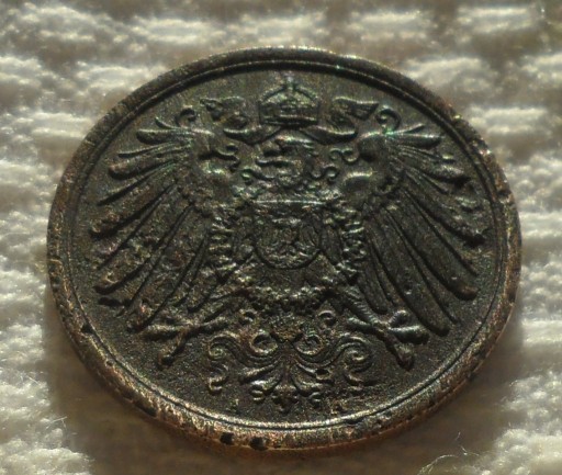 Zdjęcie oferty: Wilhelm II 2 fenigi pfennig 1910 A Berlin Prusy