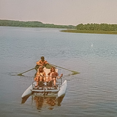 Zdjęcie oferty: Pojezierze Mazurskie jezioro Narie pocztówka PRL