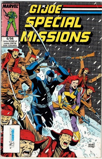 Zdjęcie oferty: G.I.Joe Special Missions 6/94 TM-semic stan bdb