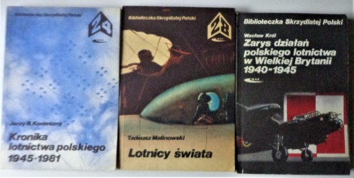 Zdjęcie oferty: LOTNICY ŚWIATA Malinowski + 2