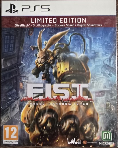 Zdjęcie oferty: FIST Forged In Shadow Torch Limited Edition Steelbook na PS5. Nowa.