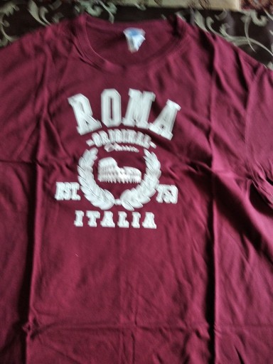 Zdjęcie oferty: Koszulka z napisem ROMA XXL