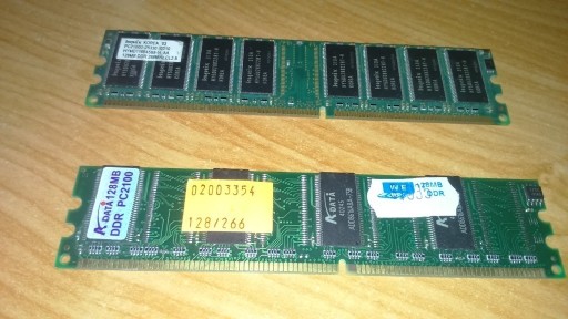 Zdjęcie oferty: ram sdram 128mb ddr pc2100 sdram