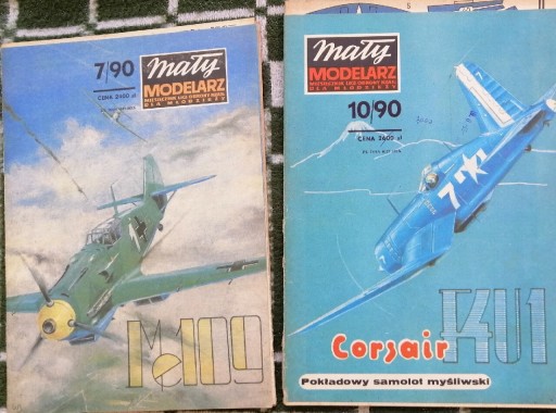 Zdjęcie oferty: Mały modelarz kolekcja 2szt.  z roku 1990