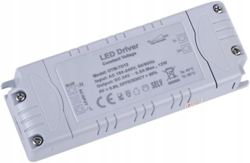 Zdjęcie oferty: Transformator LED 12W 24V Sterownik LED 0,5A 