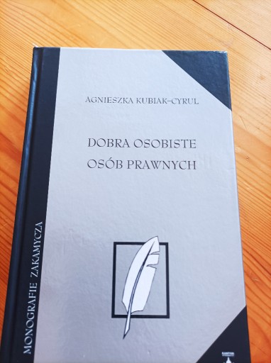 Zdjęcie oferty: "Dobra osobiste osób prawnych"