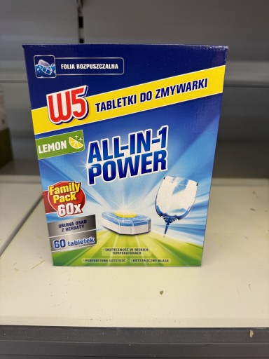 Zdjęcie oferty: W5 all in 1 Power Tabletki do zmywarki