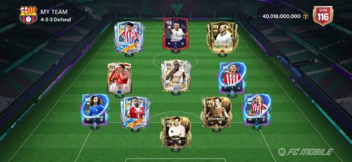 Zdjęcie oferty: Konto ea fc 26 mobile OVR 116