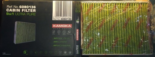 Zdjęcie oferty: FILTR KABINOWY KAMOKA 6080136 ULTRA PURE