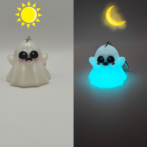 Zdjęcie oferty: Breloczek Duszek Glow in the Dark 3d