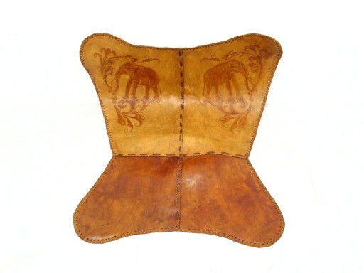 Zdjęcie oferty: Butterfly skórzane siedzisko fotela. 