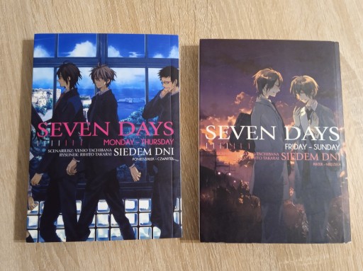 Zdjęcie oferty: Manga Seven days - tomy 1-2 (komplet)