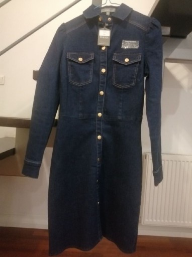 Zdjęcie oferty: Sukienka jeansowa oasis 34 36 nowa