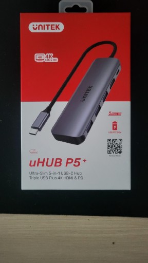 Zdjęcie oferty: UNITEK uHub P5+ Hub Usb-C