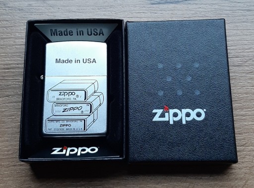 Zdjęcie oferty: Nowa zapalniczka Zippo USA Bottom Stamp