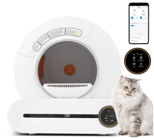 Zdjęcie oferty: Kuweta dla kota samoczyszcząca SMART Wi-Fi 65L