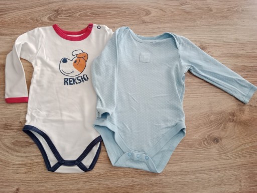 Zdjęcie oferty: 2 x Body długi rękaw F&F rozm. 74/80