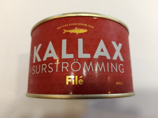 Zdjęcie oferty: KALLAX Surstromming FILE KISZONE ŚLEDZIE 440g 