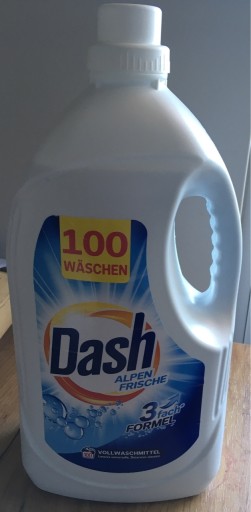 Zdjęcie oferty: Dash Alpen Frische 5l niemiecki płyn/żel do prania białego