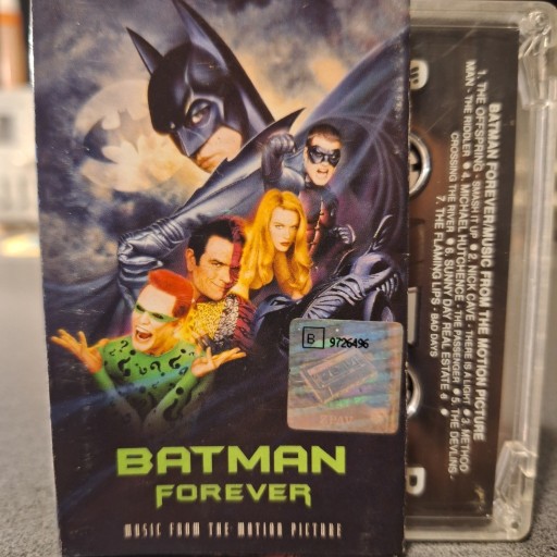 Zdjęcie oferty: BATMAN FOREVER kaseta magnetofonowa soundtrack