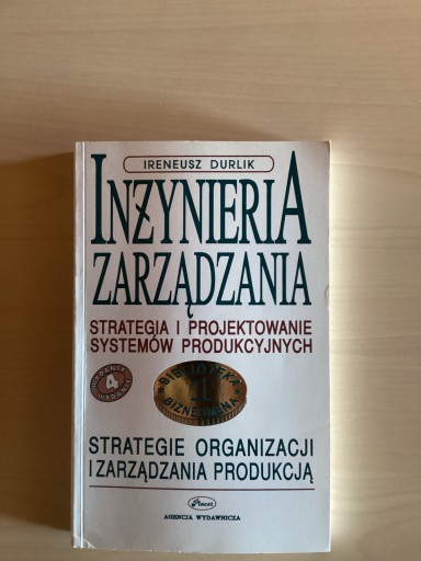 Zdjęcie oferty: Inżynieria zarządzania 2 książki