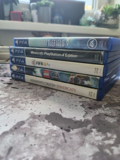 Zdjęcie oferty: zestaw 5 gier PS4 (do negocjaji)