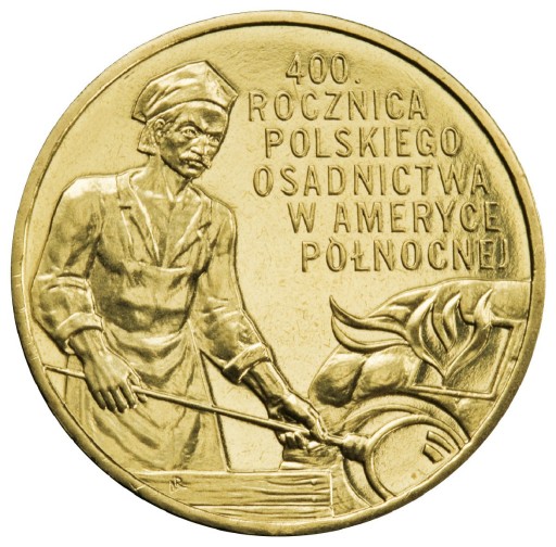 Zdjęcie oferty: 2 zł 400 rocznica polskiego osadnictwa 2008 