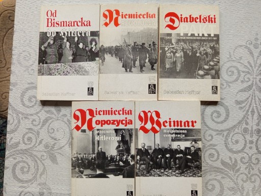 Zdjęcie oferty: Sebastian Haffner Jan Rothfels Horst Möller NIEMIECKA OPOZYCJA REWOLUCJA 5t